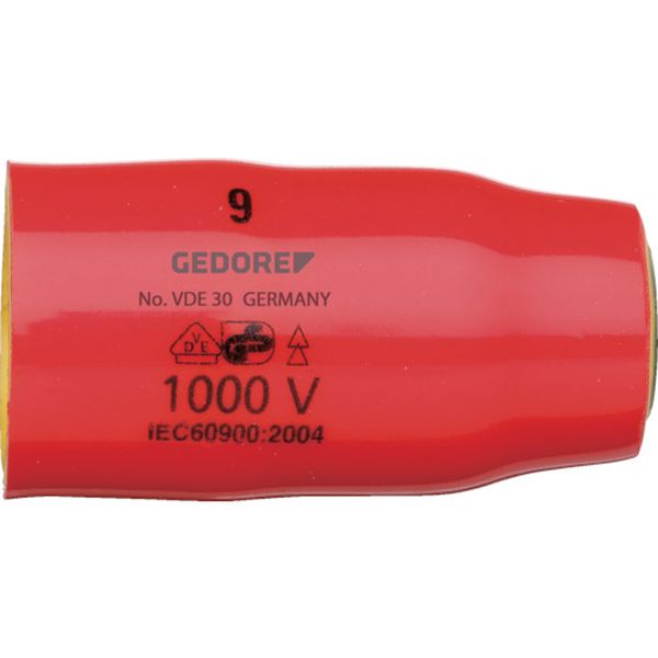 2946521 855-6622 GEDORE社 GEDORE 絶縁ソケット3/8 対辺22mm