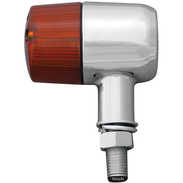 295575 ポッシュ POSH フラットバレル ウインカー 2個入りキット バルブ無し ゴリラ12V、エイプ100、エイプ50 オレンジ