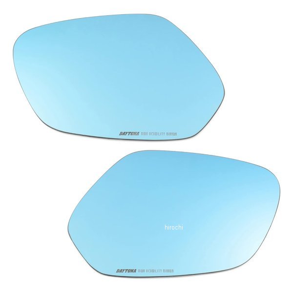 29720 デイトナ 貼り付けミラー ブルー HONDA2