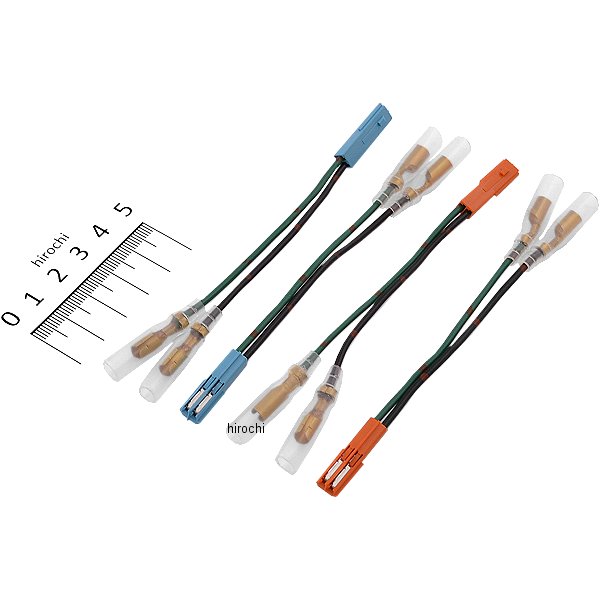 297218 ポッシュ POSH ウインカー接続端子変換アダプター 4個入り1セット 08年以降 モンキー、エイプ50