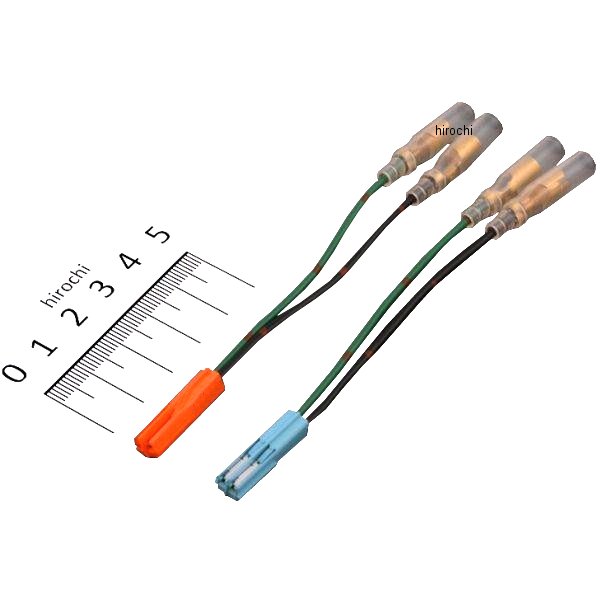 297219 ポッシュ POSH ウインカー接続端子変換アダプター 2個入り1セット 09年 エイプ100