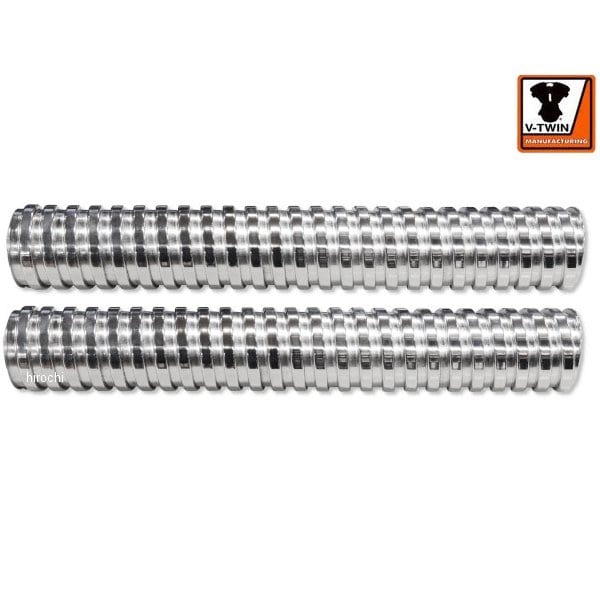 30-0110 ガッツクローム V-TWIN フレキシブル エキゾーストカバーセット クローム