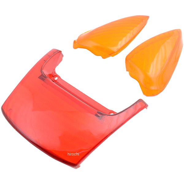 302543 NBS バイクパーツセンター テールレンズ、ウインカーレンズセット ライブディオ (AF34、AF35)