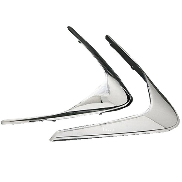 302915 NBS バイクパーツセンター サイドバイザー 左右セット フュージョン (MF02) メッキ