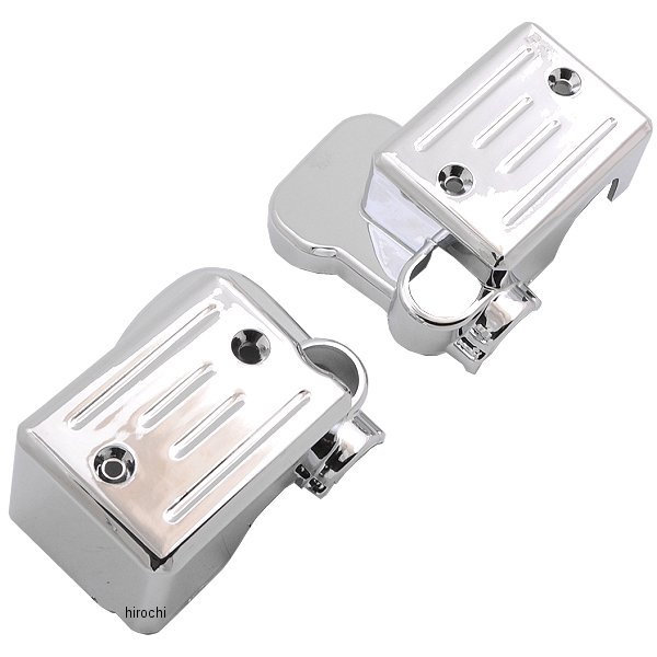 303028 NBS バイクパーツセンター マスターシリンダーカバー マジェスティ250、C (SG03J) メッキ 左右セット