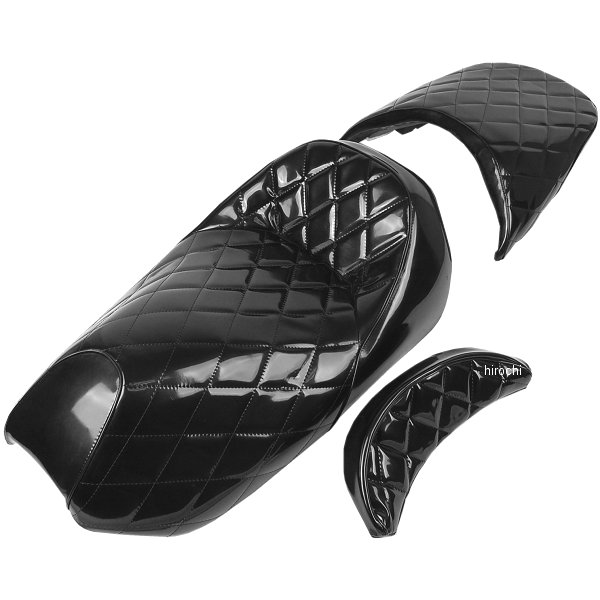 303423 NBS バイクパーツセンター エナメルシート ベース付き マジェスティC (SG03J) 黒