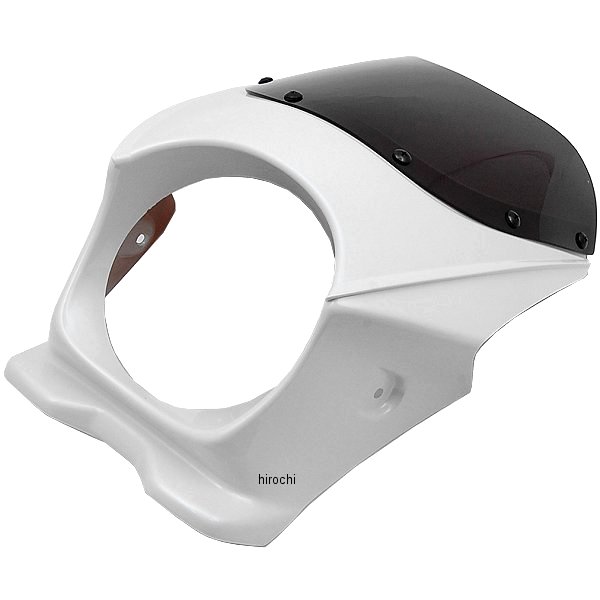 308709 NBS バイクパーツセンター 汎用 φ150 ビキニカウル パールホワイト