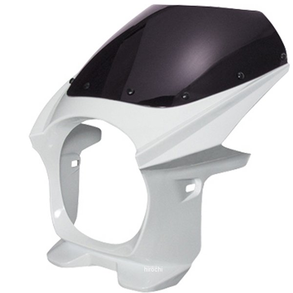 308711 NBS バイクパーツセンター 汎用 φ180 ビキニカウル ボルトセット パールホワイト