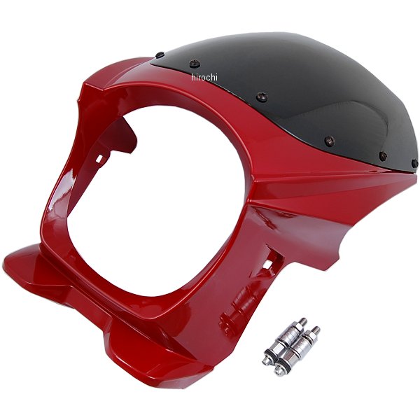 308715 NBS バイクパーツセンター 汎用 φ180 ビキニカウル ボルトセット 赤