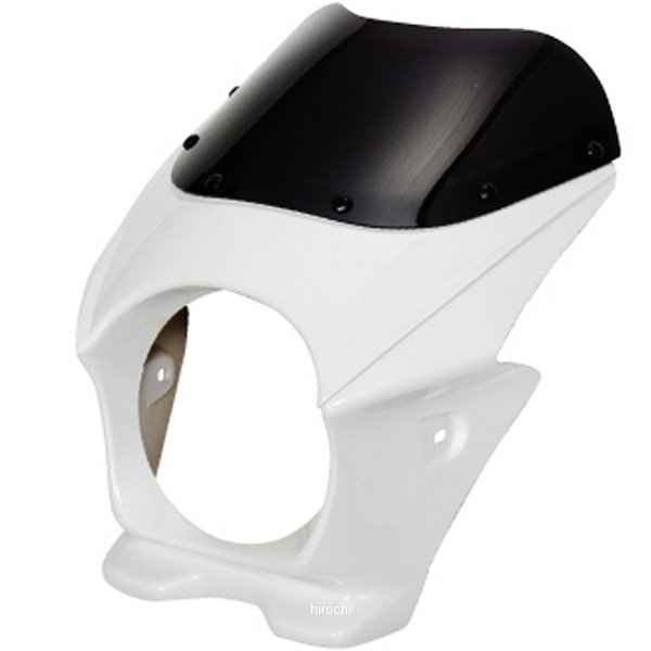 308719 NBS バイクパーツセンター 汎用 φ150 ビキニカウル ボルトセット パールホワイト