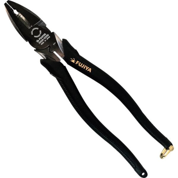 3000N225BG 122-2973 フジ矢(株) フジ矢 偏芯パワーペンチ(黒金) 225mm