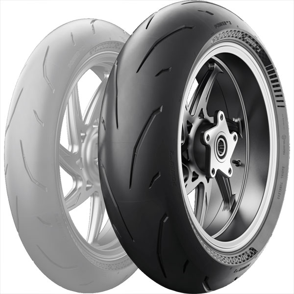 300225 ミシュラン MICHELIN POWER GP2 180/55ZR17 M/C (73W) TL リア