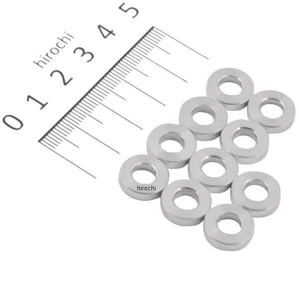 300306 ポッシュ POSH メカニックユース カラーセット 厚さ3mm 内径6mm 外径12.6mm 10個入り