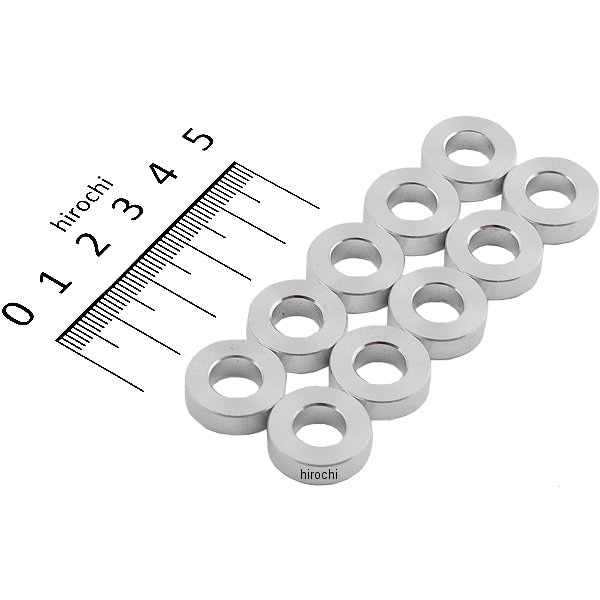 300508 ポッシュ POSH メカニックユース カラーセット 厚さ5mm 内径8mm 外径16.5mm 10個入り