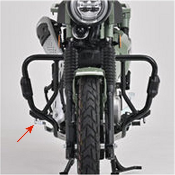 30094 デイトナ 補修用 エンジンガード 右 単品 33820