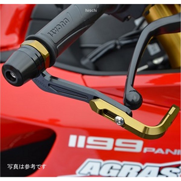 301-559-SBKB アグラス AGRAS レバーガード ドゥカティ 1199 パニガーレS シルバー/黒/黒