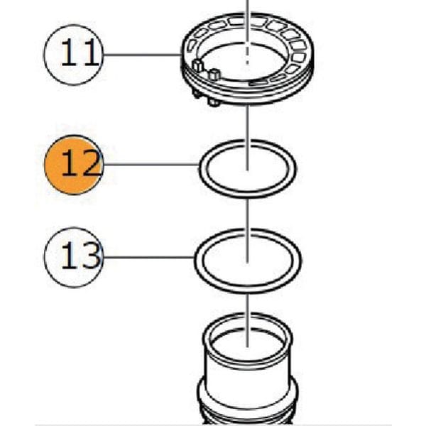 301684 656-0527 工機ホールディングス(株) HiKOKI Oリング(S-30)