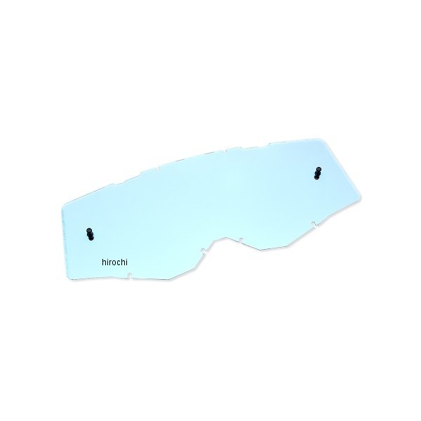 30174-002-OS フォックス FOX レキサンシングルレンズ VLS エアースペース/メイン 25- ブルーミラー