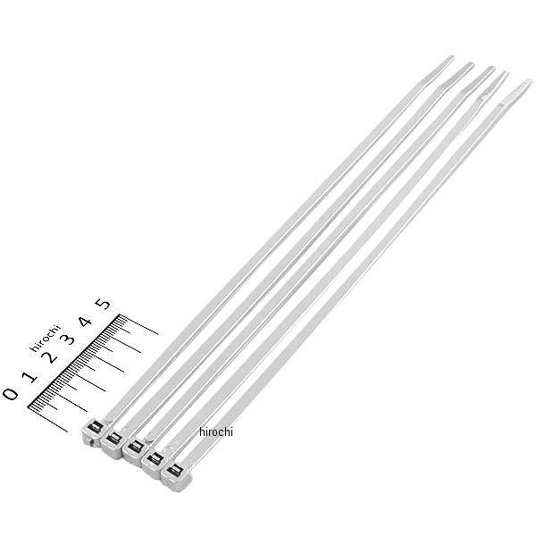 303-125M キジマ メッキタイラップ 5本SET 250mm×幅5mm