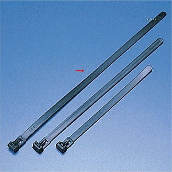 303-130 キジマ リリースタイラップ 250mm 幅7.5mm ブラック 5本セット