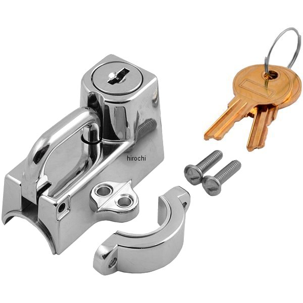 303-151A キジマ ヘルメット ロック メッキ 22．2/19．5mm用