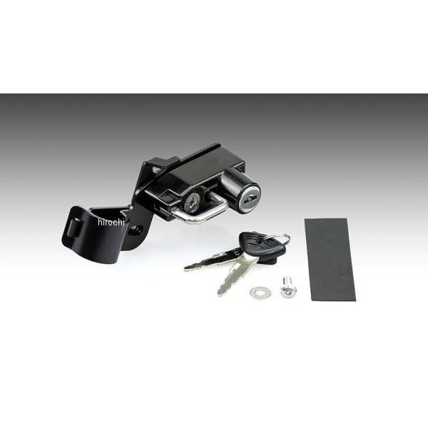 303-1623 キジマ ヘルメットロック ブラック 25年- メグロS1/W230