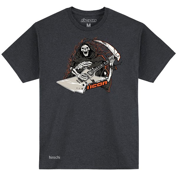 3030-24351 アイコン ICON Tシャツ GRIM SHREDDER Lサイズ