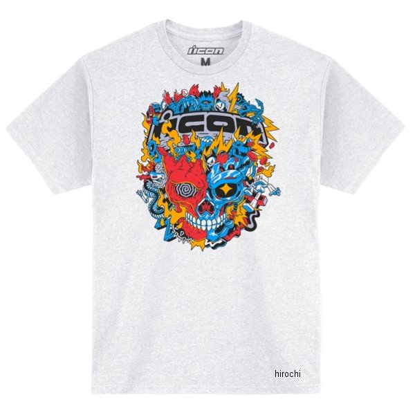 3030-24630 アイコン ICON 春夏モデル Tシャツ REDOODLE 白 XLサイズ