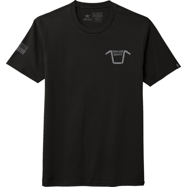 3030-24767 AMERICAN BIKER Tシャツ HBARSOCIETY ブラック/グレー 4Xサイズ