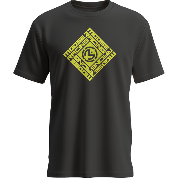 3032-3805 MOOSE OFFROAD Tシャツ YTH SPIN SYNC ブラック Sサイズ