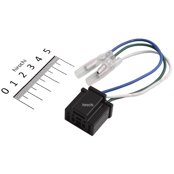 304-671 キジマ 変換ハーネス H4バルブ YB-1/YB50/CD50