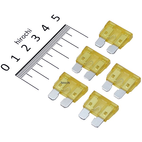 304-7105 キジマ ヒューズ 平型20A 5個入り