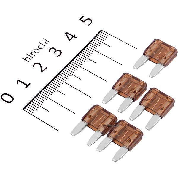 304-7107 キジマ ヒューズ ミニ平型7.5A 5個入り