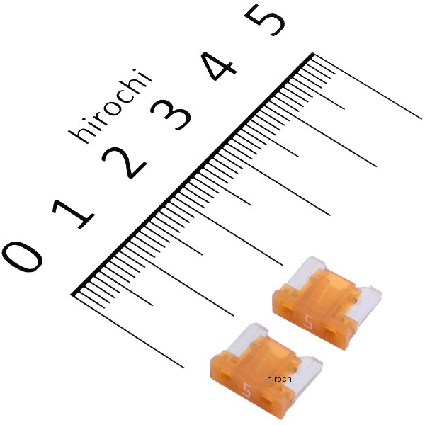 304-7113 キジマ ヒューズ 低背型5A 2個入り