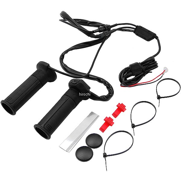 304-8198 キジマ グリップヒーター GH07 スイッチー体式 標準 120mm