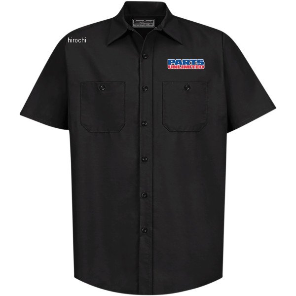 3040-2907 スロットルスレッズ THROTTLE THREADS SHIRT PARTS SHOP BLK XL