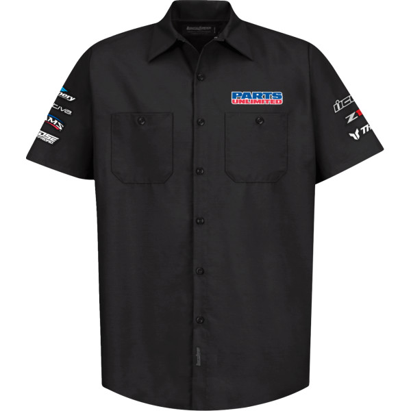 3040-3465 スロットルスレッズ スロットル THREADS SHIRT PU HOUSE 25 ブラック MD