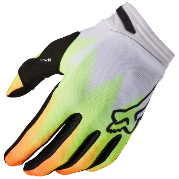 30417-080-M フォックス FOX グローブ 180 スタティック 赤/黄 Mサイズ