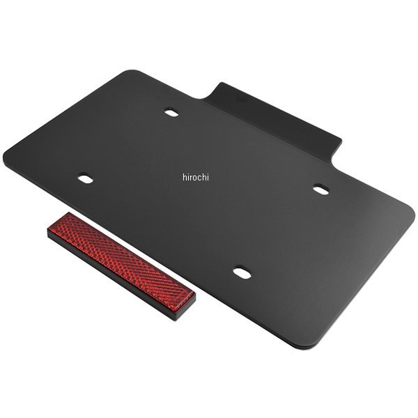 305-2134 キジマ リフレクター アルミナンバーベース付 黒