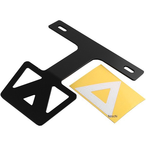 305-2144 キジマ ステッカープレート 汎用 黒