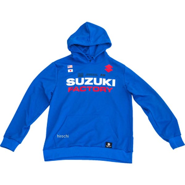 85-214-3 D'cor Visuals スウェットシャツ FACTORY スズキ 青 Lサイズ