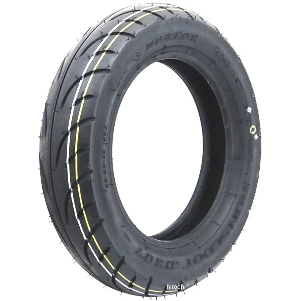 305513 ダンロップ DUNLOP ランスクート D307 90/90-10 50J TL フロント、リア兼用