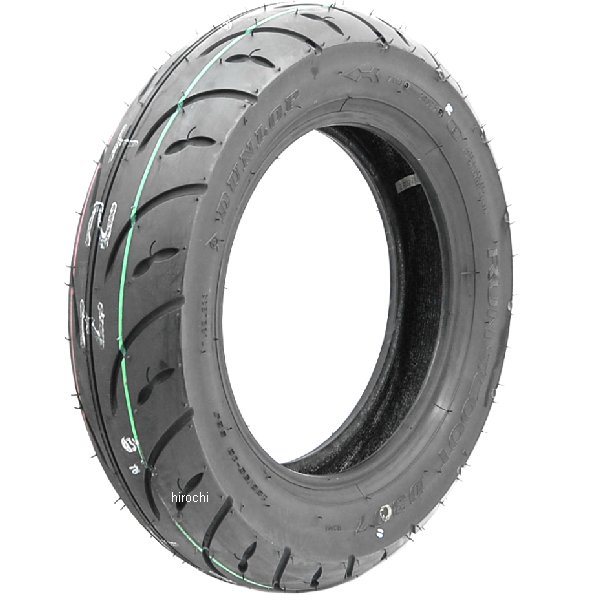 305517 ダンロップ DUNLOP ランスクート D307 100/90-10 56J TL フロント、リア兼用