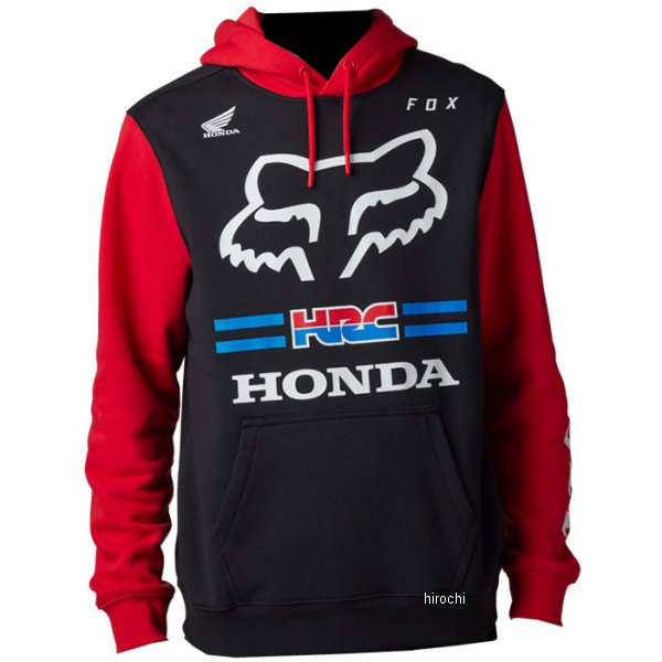 30574-122-M フォックス FOX フーディー ホンダ フレイムレッド Mサイズ