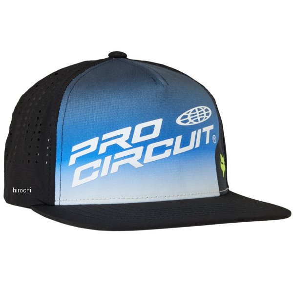 30665-001-OS フォックス FOX ハット スナップバック フォイルプロサーキット 黒 フリーサイズ