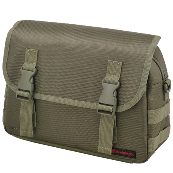 30816 ヘンリービギンズ HenlyBegins DHS-22 サドルバッグ 6L 緑