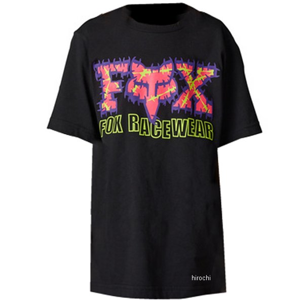 30829-001-YM フォックス FOX Tシャツ バーブワイヤーII ユース用 黒 Mサイズ