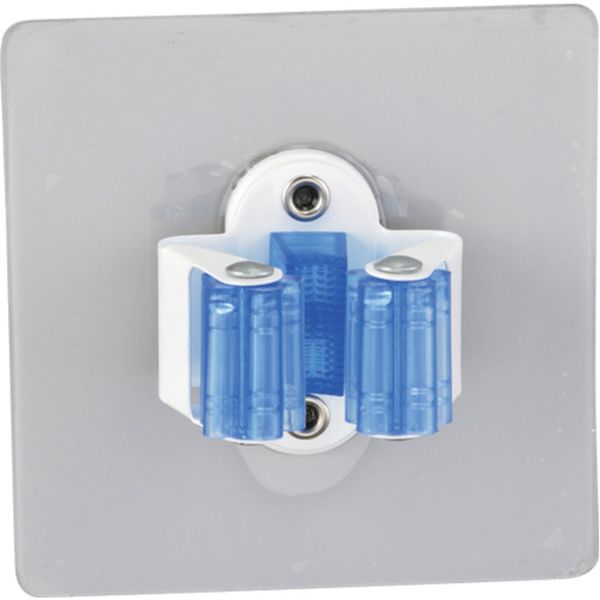 309041 107-2578 ペタキャッチ(モップ用ホルダー) 吸盤-B 適合径22～35mmΦ 耐荷重2kg