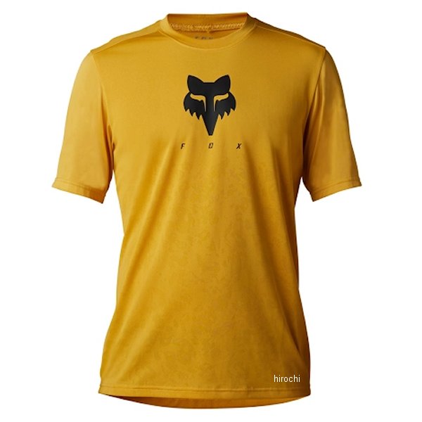 A0817 フォックス FOX MTB レンジャーTruDri ショートスリーブジャージ ダッフォディル Mサイズ