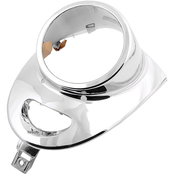 310704 NBS バイクパーツセンター ヘッドライトカバー 4ストビーノ (SA26J、SA37J) メッキ